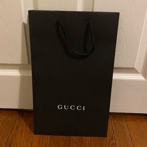 Authentic Gucci Paper Bag